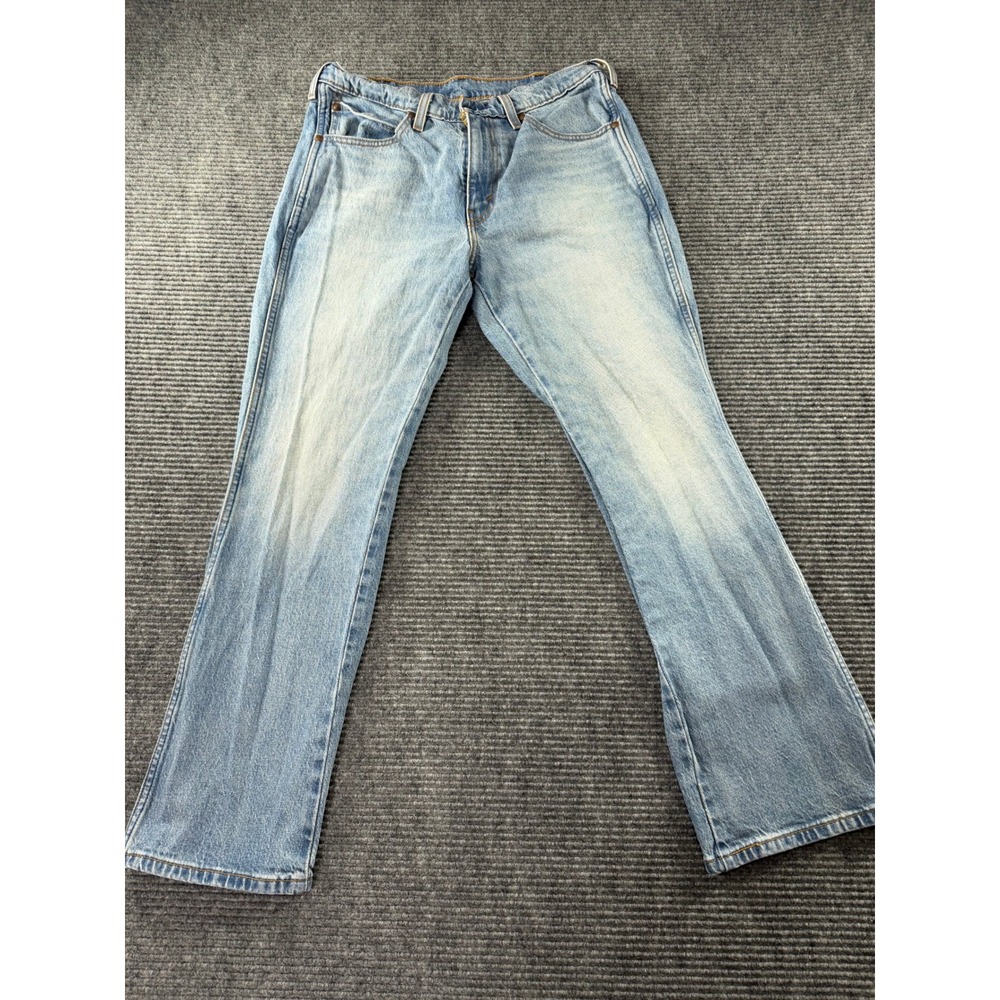 Levis 537 Jeans Mens 32x30 Light Wash Bootcut Denim Blue W32 L30